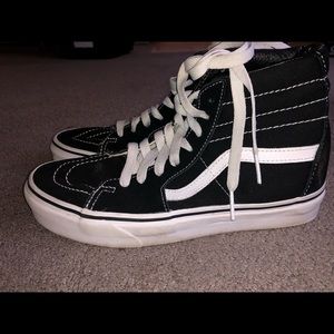Black High Top Vans